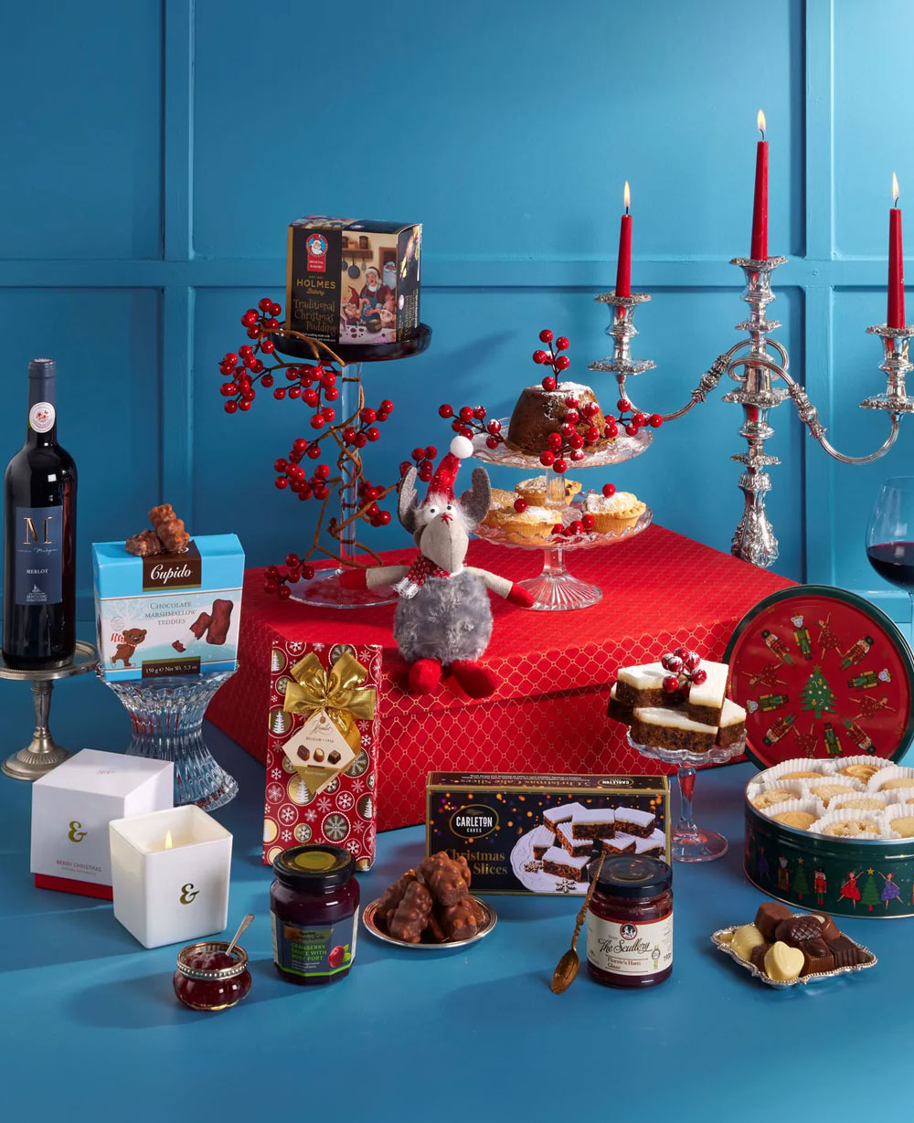 Christmas Day Essentials (With Wine) Gift Hamper<br/>(Corporate Gifts) Christmas Day Essentials (With Wine) Gift Hamper<br/>(Corporate Gifts)